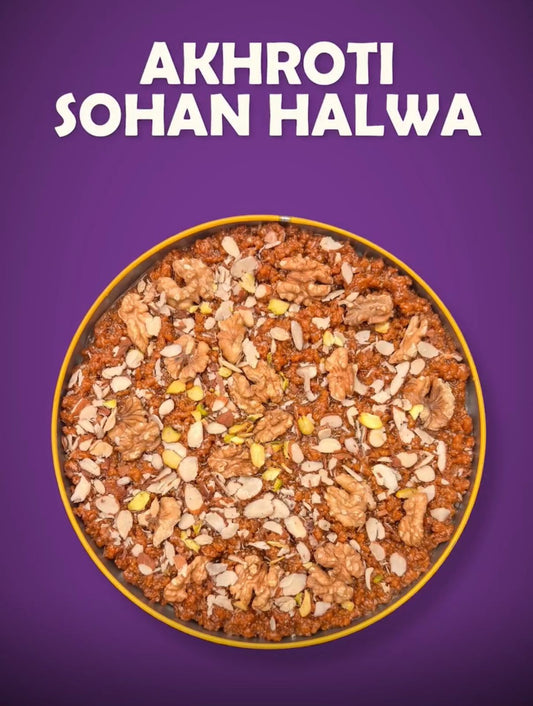 Akhroti Sohan Halwa - ( خروٹی سوہن حلوہ )